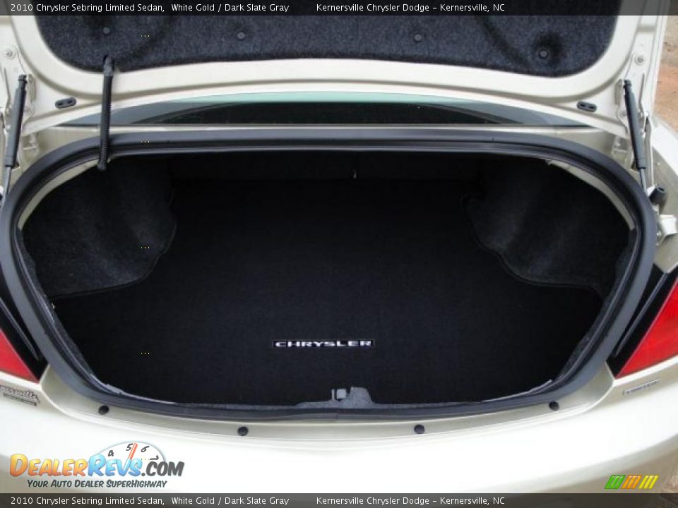 2010 Chrysler Sebring Limited Sedan White Gold / Dark Slate Gray Photo #23