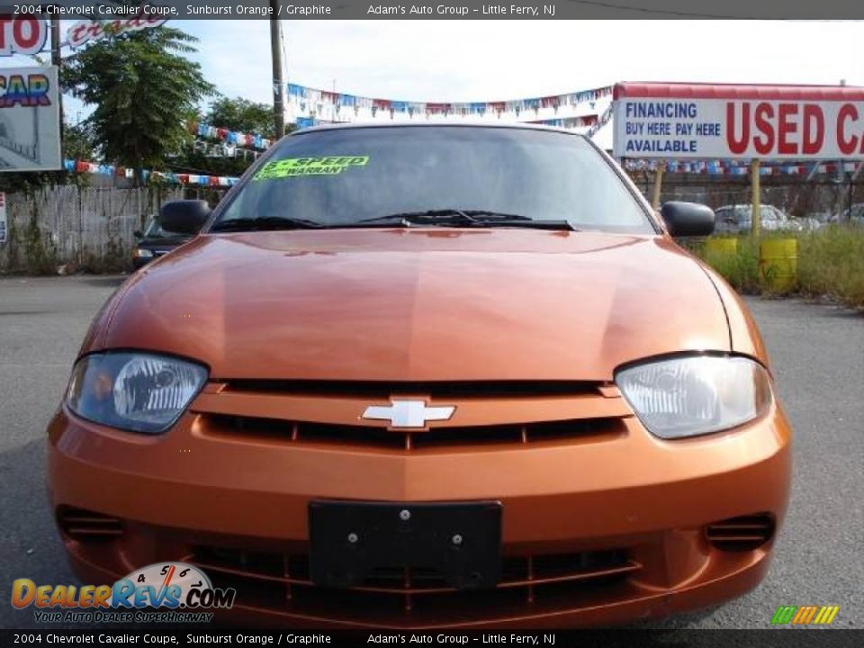 2004 Chevrolet Cavalier Coupe Sunburst Orange / Graphite Photo #1