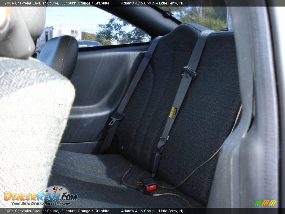 2004 Chevrolet Cavalier Coupe Sunburst Orange / Graphite Photo #8