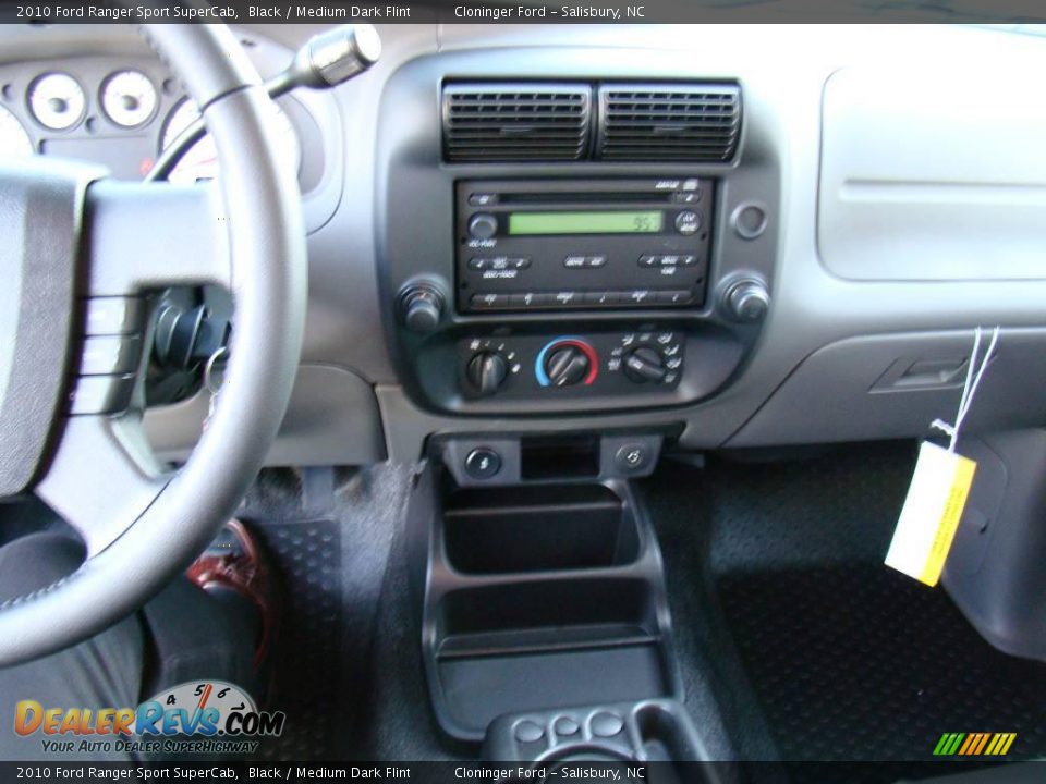 2010 Ford Ranger Sport SuperCab Black / Medium Dark Flint Photo #21