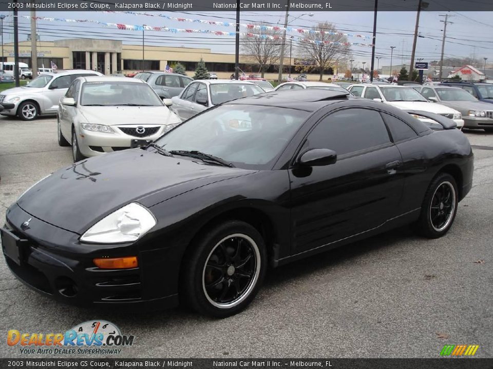 2003 Mitsubishi Eclipse GS Coupe Kalapana Black / Midnight Photo #1