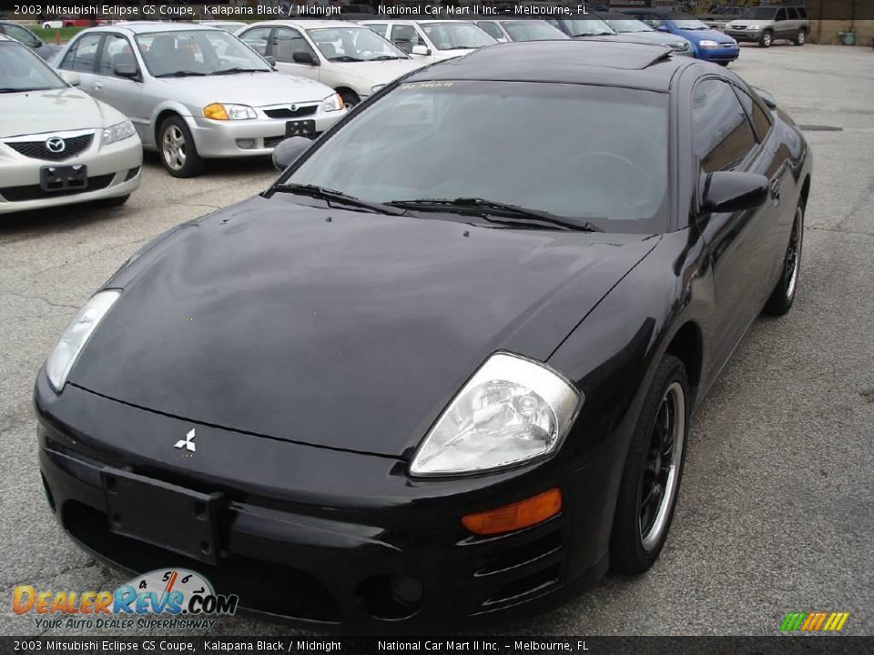 2003 Mitsubishi Eclipse GS Coupe Kalapana Black / Midnight Photo #2
