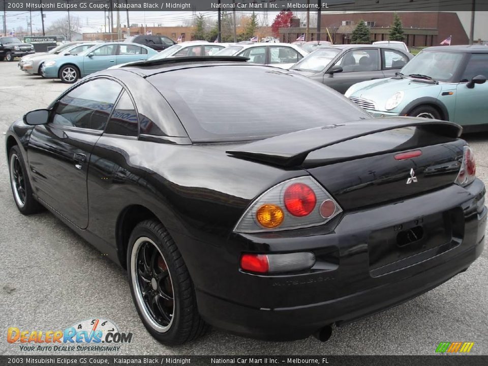 2003 Mitsubishi Eclipse GS Coupe Kalapana Black / Midnight Photo #6