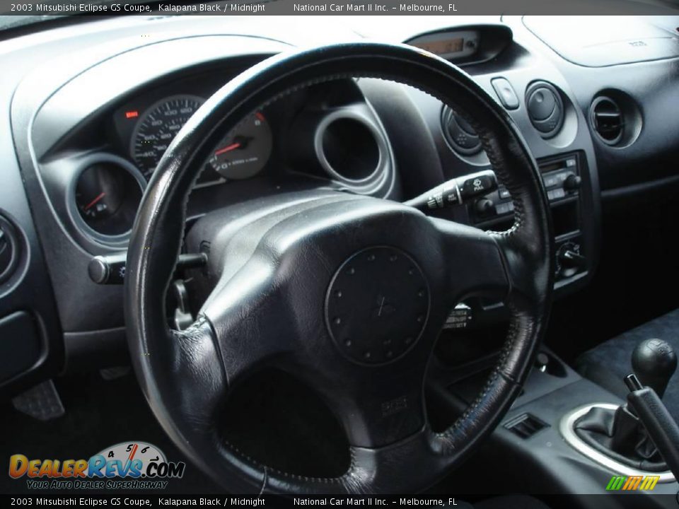 2003 Mitsubishi Eclipse GS Coupe Kalapana Black / Midnight Photo #8