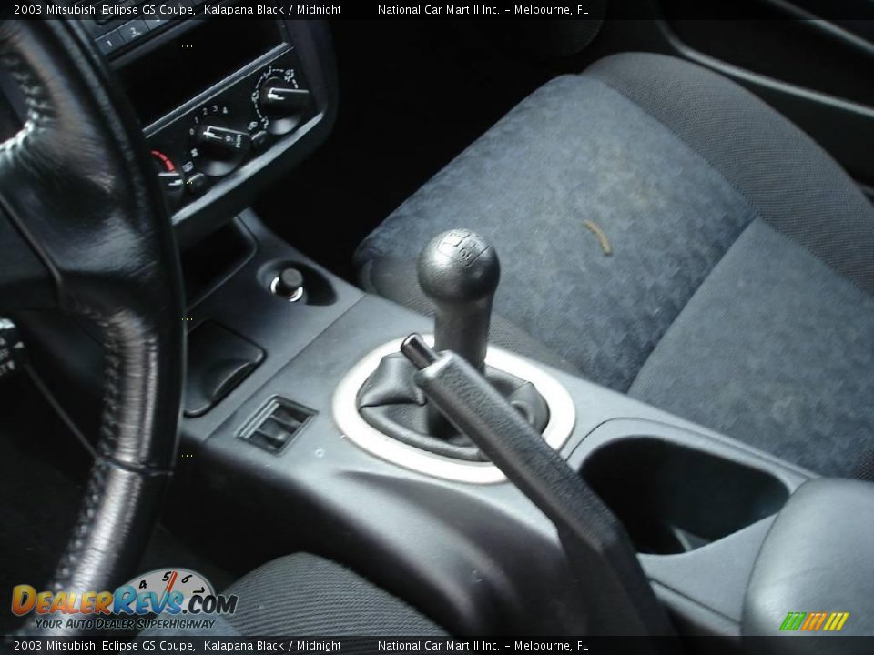 2003 Mitsubishi Eclipse GS Coupe Kalapana Black / Midnight Photo #9
