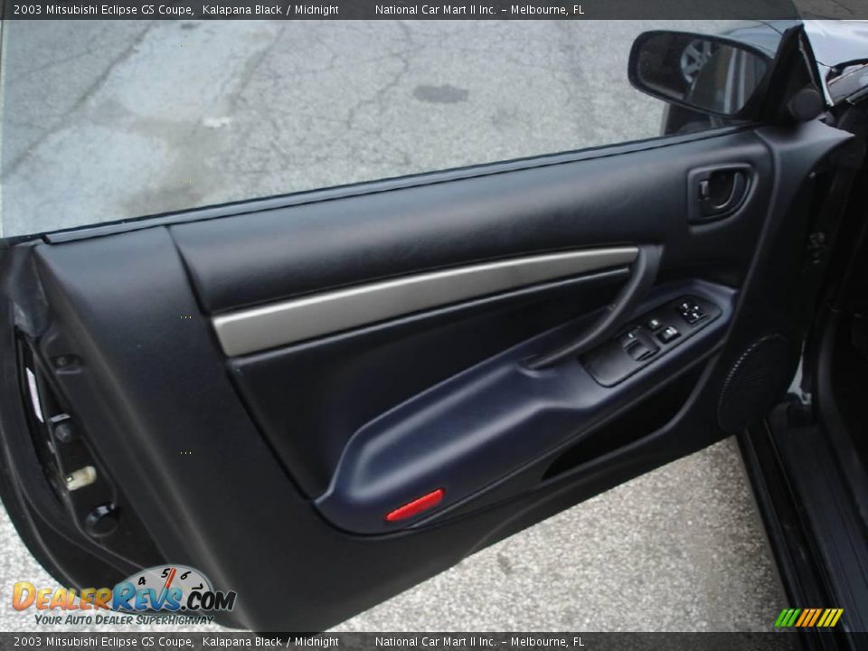 2003 Mitsubishi Eclipse GS Coupe Kalapana Black / Midnight Photo #10