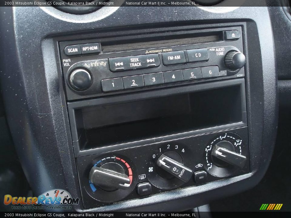 2003 Mitsubishi Eclipse GS Coupe Kalapana Black / Midnight Photo #11