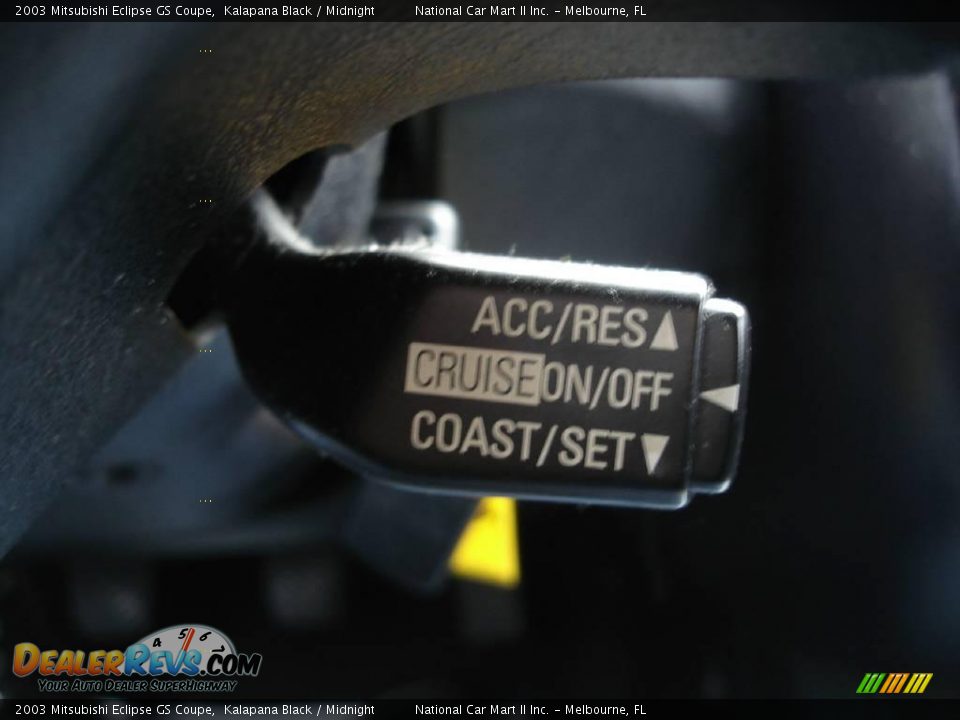 2003 Mitsubishi Eclipse GS Coupe Kalapana Black / Midnight Photo #13