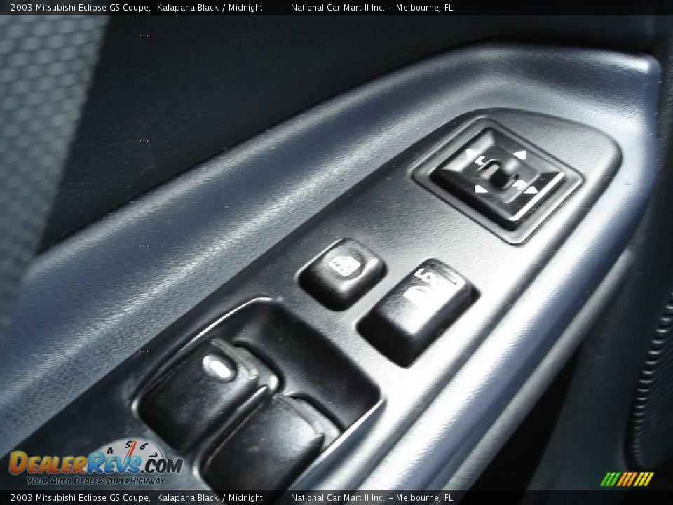 2003 Mitsubishi Eclipse GS Coupe Kalapana Black / Midnight Photo #14