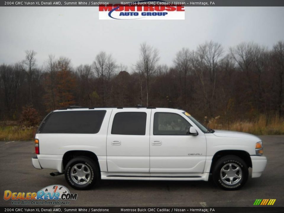 2004 GMC Yukon XL Denali AWD Summit White / Sandstone Photo #1