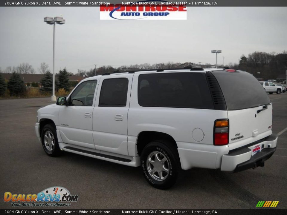 2004 GMC Yukon XL Denali AWD Summit White / Sandstone Photo #2