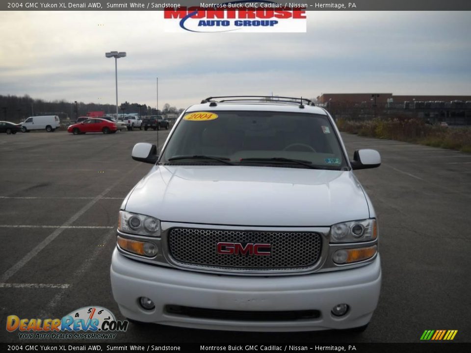 2004 GMC Yukon XL Denali AWD Summit White / Sandstone Photo #18