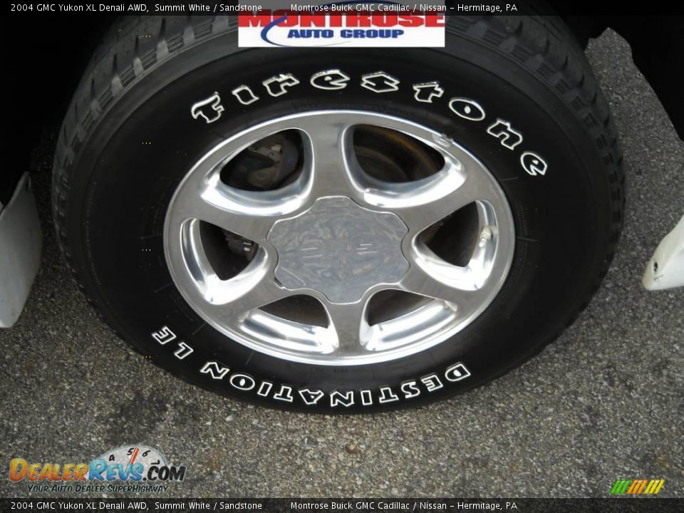 2004 GMC Yukon XL Denali AWD Summit White / Sandstone Photo #21