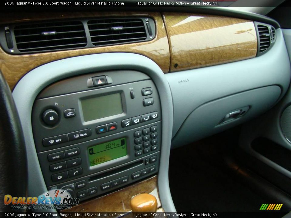 2006 Jaguar X-Type 3.0 Sport Wagon Liquid Silver Metallic / Stone Photo #14