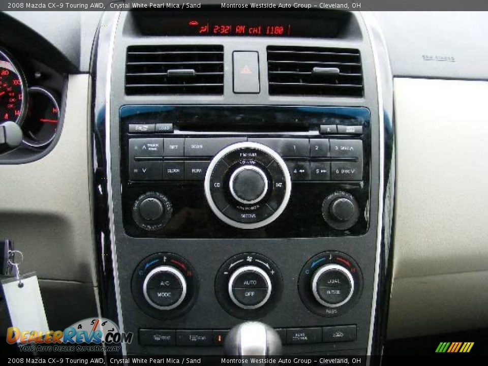 2008 Mazda CX-9 Touring AWD Crystal White Pearl Mica / Sand Photo #21