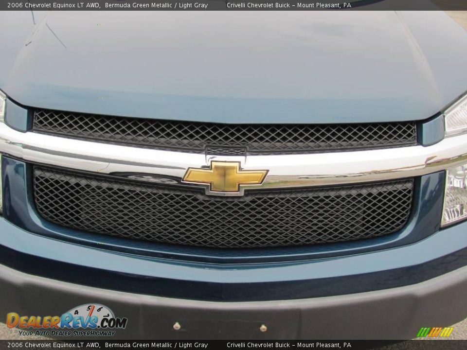 2006 Chevrolet Equinox LT AWD Bermuda Green Metallic / Light Gray Photo #13