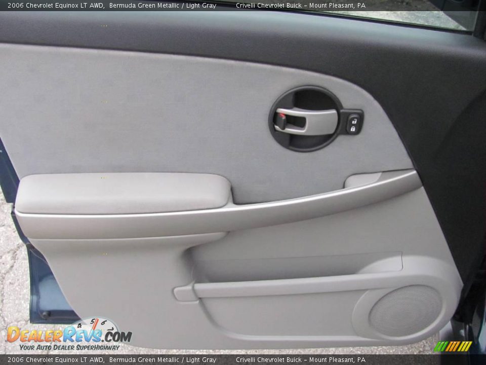 2006 Chevrolet Equinox LT AWD Bermuda Green Metallic / Light Gray Photo #15