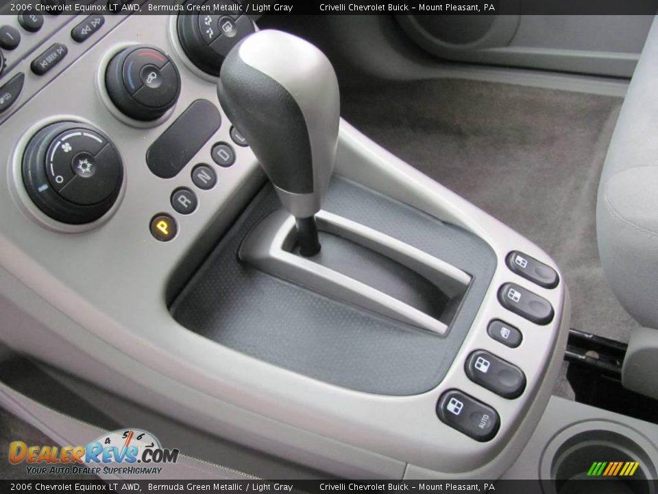 2006 Chevrolet Equinox LT AWD Bermuda Green Metallic / Light Gray Photo #18