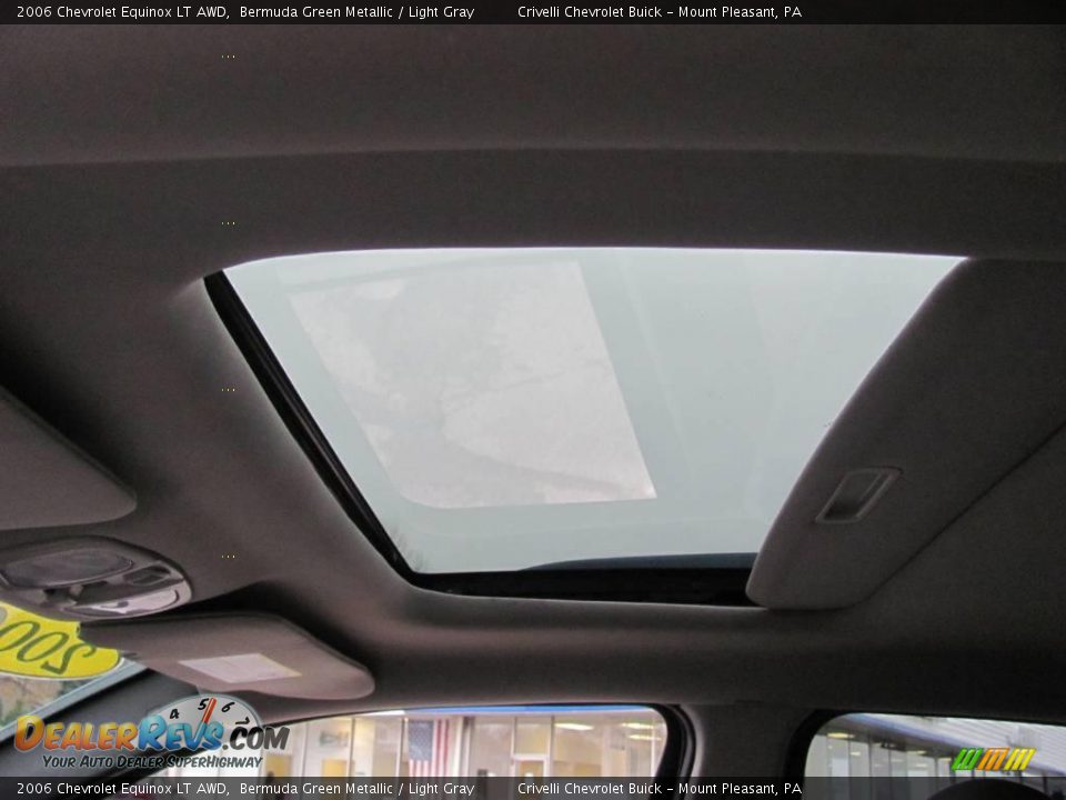 2006 Chevrolet Equinox LT AWD Bermuda Green Metallic / Light Gray Photo #21