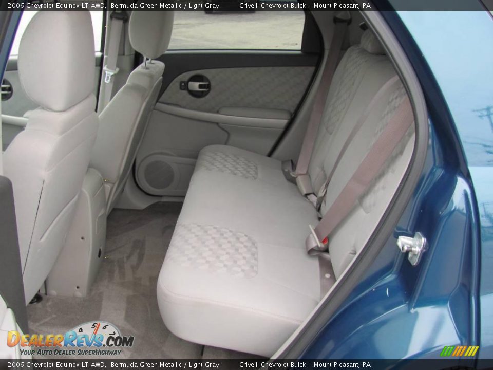 2006 Chevrolet Equinox LT AWD Bermuda Green Metallic / Light Gray Photo #23