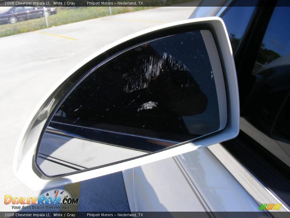 2008 Chevrolet Impala LS White / Gray Photo #17