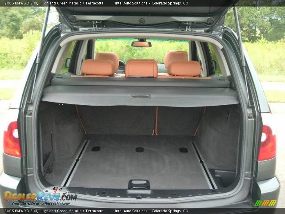 2006 BMW X3 3.0i Highland Green Metallic / Terracotta Photo #7