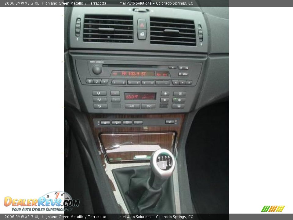 2006 BMW X3 3.0i Highland Green Metallic / Terracotta Photo #11