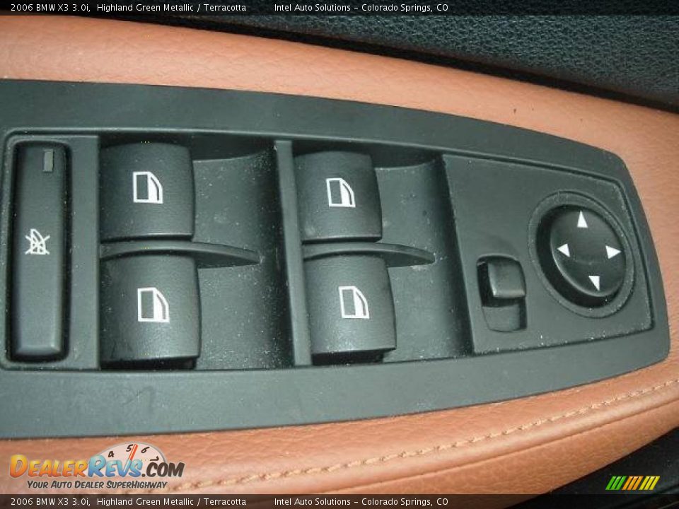 2006 BMW X3 3.0i Highland Green Metallic / Terracotta Photo #20