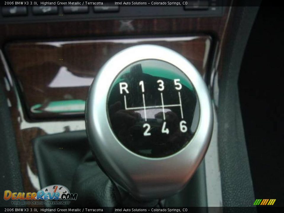 2006 BMW X3 3.0i Highland Green Metallic / Terracotta Photo #22