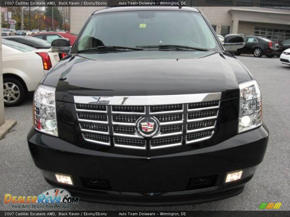 2007 Cadillac Escalade AWD Black Raven / Ebony/Ebony Photo #3