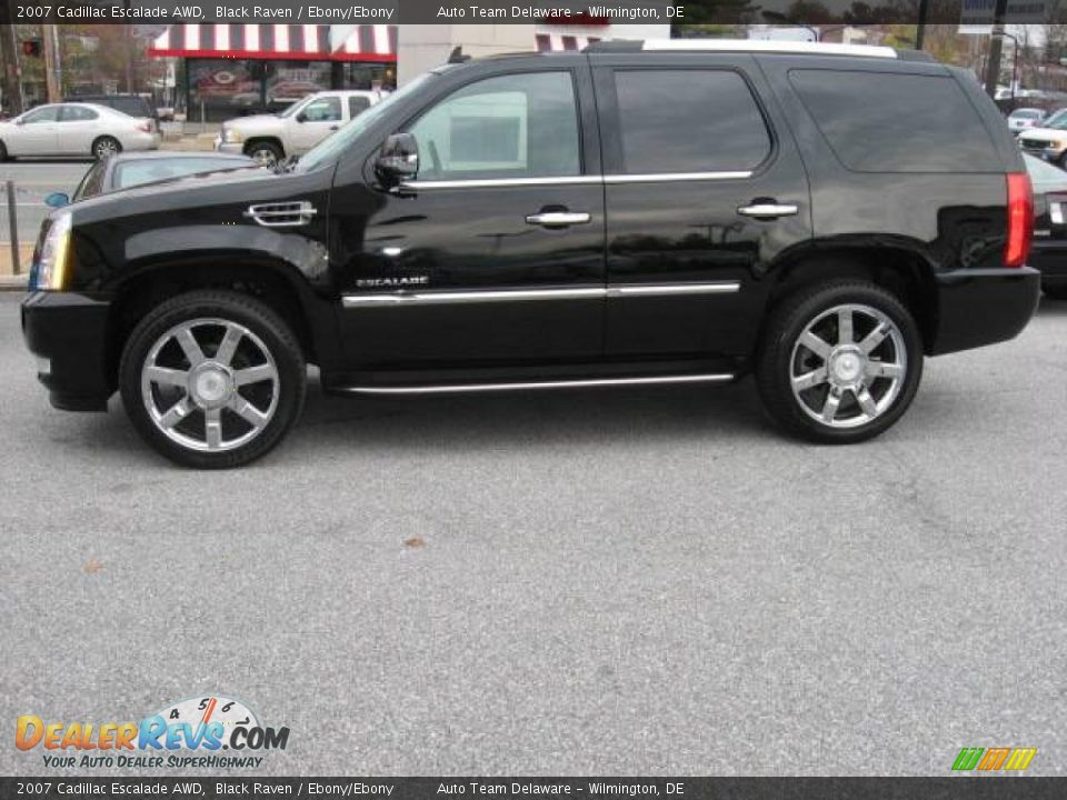 2007 Cadillac Escalade AWD Black Raven / Ebony/Ebony Photo #4