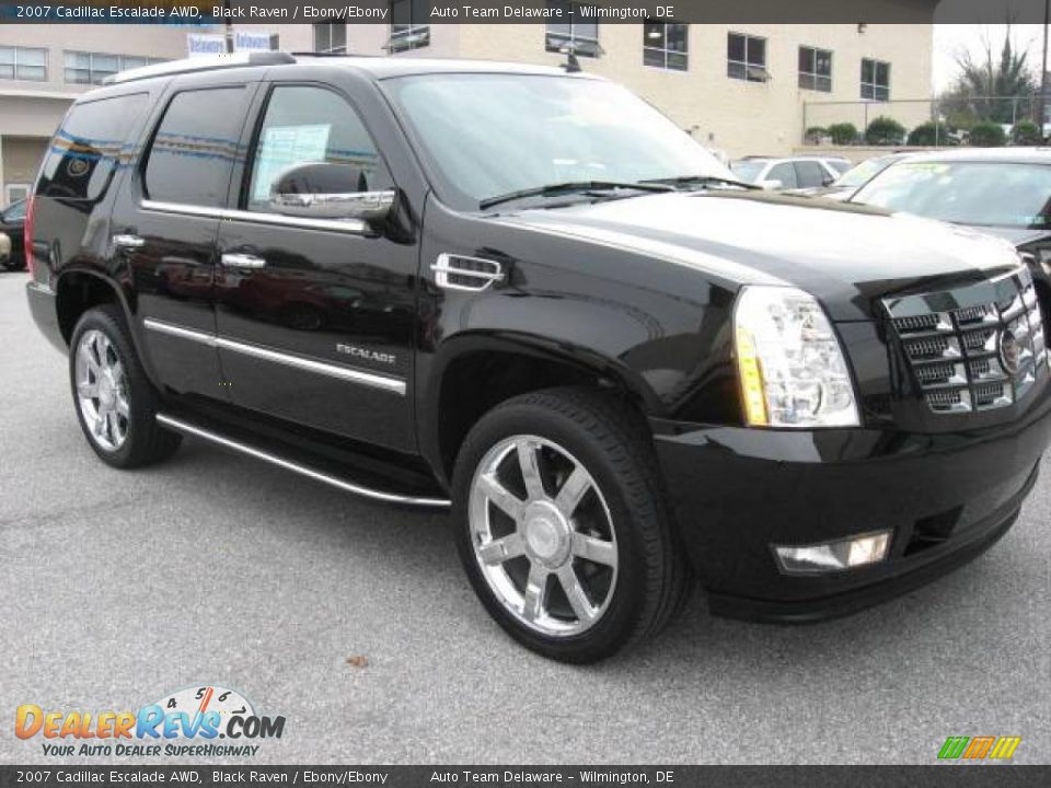 2007 Cadillac Escalade AWD Black Raven / Ebony/Ebony Photo #5