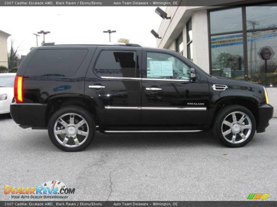 2007 Cadillac Escalade AWD Black Raven / Ebony/Ebony Photo #6