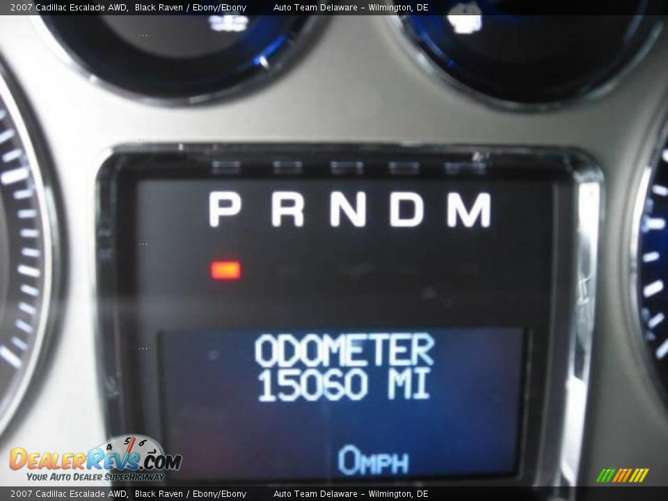 2007 Cadillac Escalade AWD Black Raven / Ebony/Ebony Photo #14