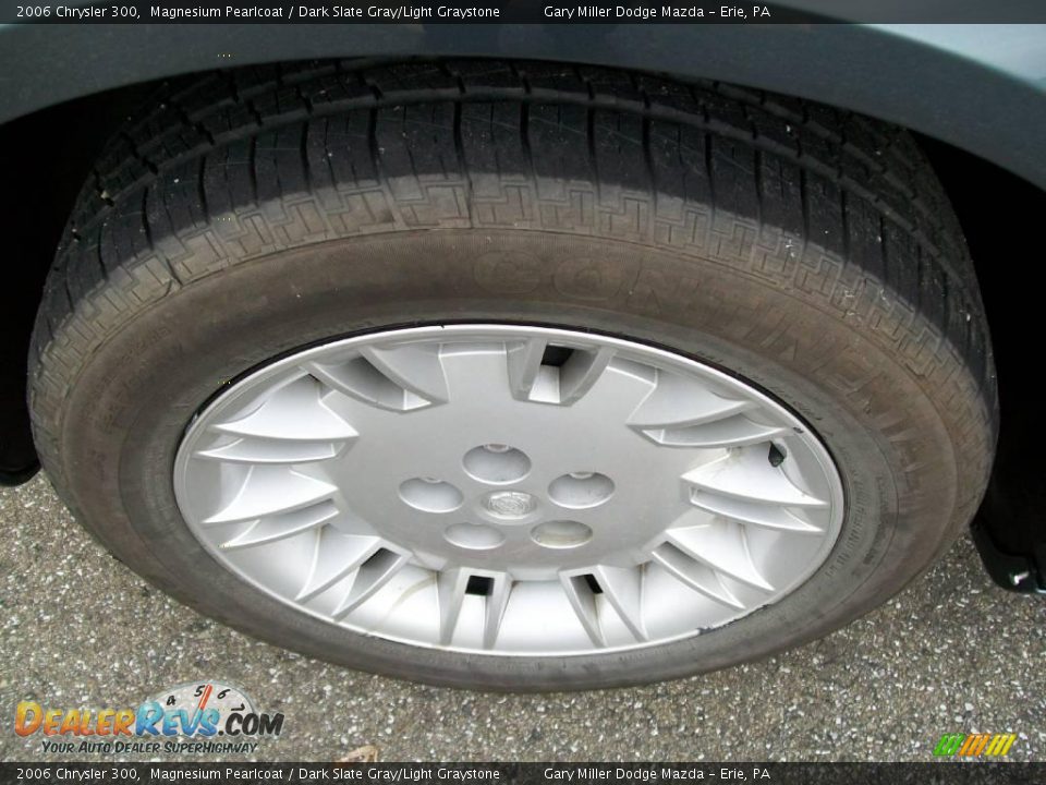 2006 Chrysler 300 Magnesium Pearlcoat / Dark Slate Gray/Light Graystone Photo #10