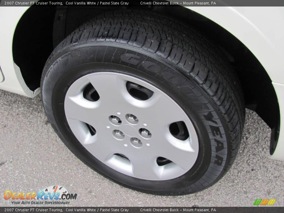 2007 Chrysler PT Cruiser Touring Cool Vanilla White / Pastel Slate Gray Photo #3