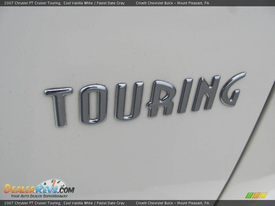 2007 Chrysler PT Cruiser Touring Cool Vanilla White / Pastel Slate Gray Photo #6