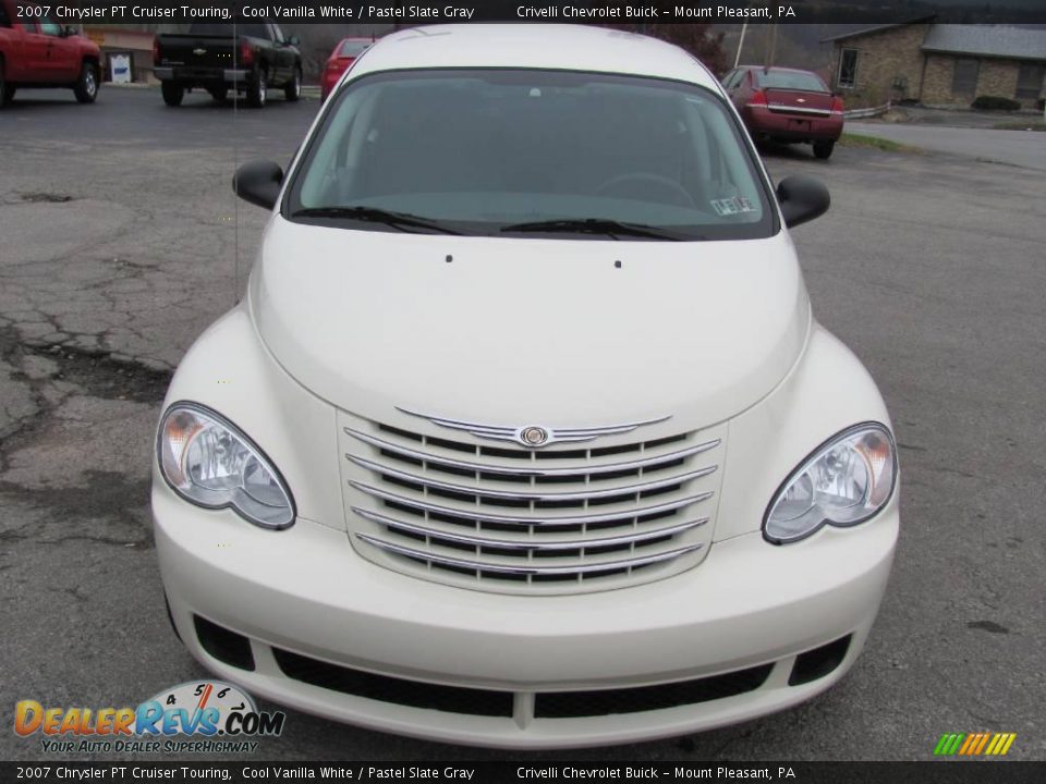 2007 Chrysler PT Cruiser Touring Cool Vanilla White / Pastel Slate Gray Photo #11