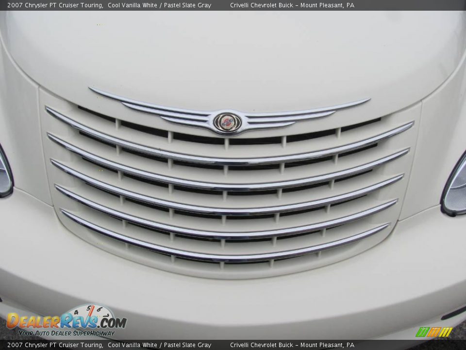 2007 Chrysler PT Cruiser Touring Cool Vanilla White / Pastel Slate Gray Photo #12