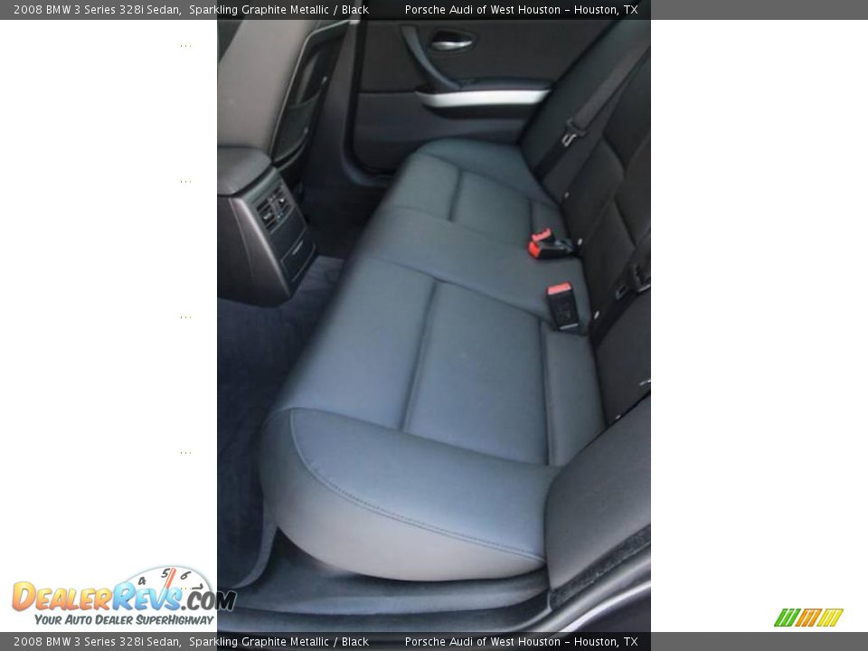 2008 BMW 3 Series 328i Sedan Sparkling Graphite Metallic / Black Photo #8