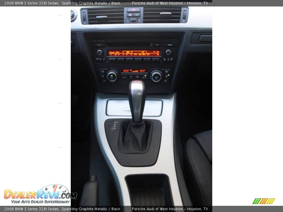 2008 BMW 3 Series 328i Sedan Sparkling Graphite Metallic / Black Photo #15