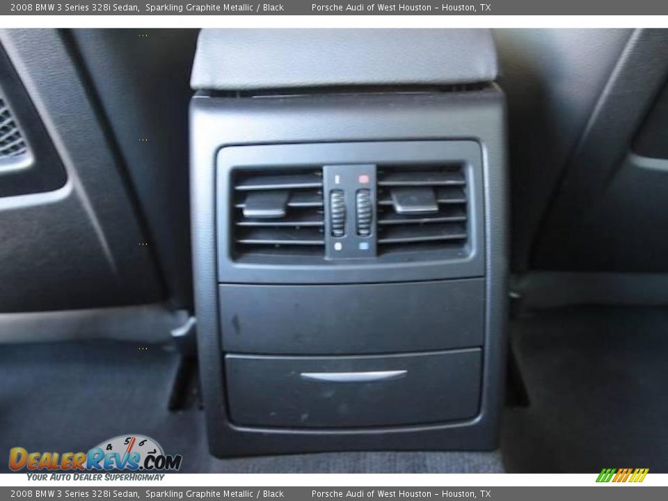2008 BMW 3 Series 328i Sedan Sparkling Graphite Metallic / Black Photo #23