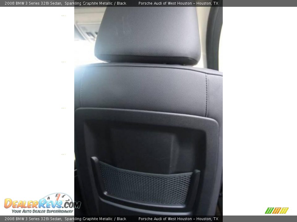 2008 BMW 3 Series 328i Sedan Sparkling Graphite Metallic / Black Photo #28