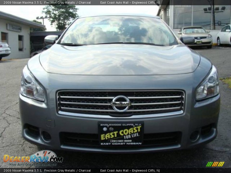 2009 Nissan Maxima 3.5 S Precision Gray Metallic / Charcoal Photo #2