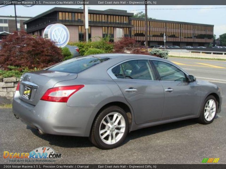2009 Nissan Maxima 3.5 S Precision Gray Metallic / Charcoal Photo #3