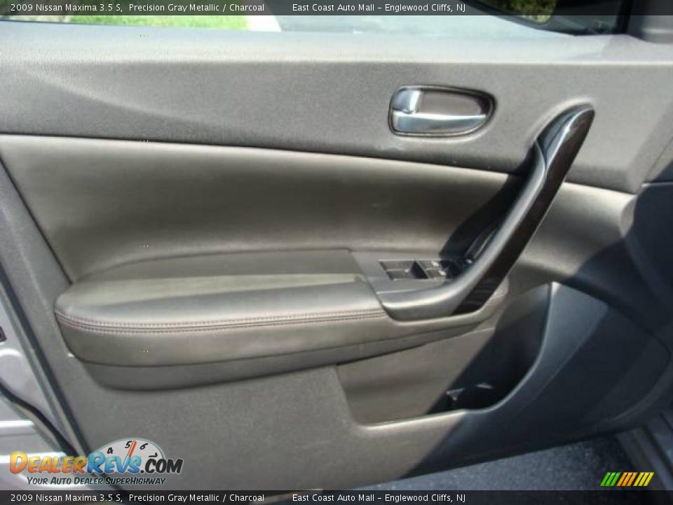 2009 Nissan Maxima 3.5 S Precision Gray Metallic / Charcoal Photo #6