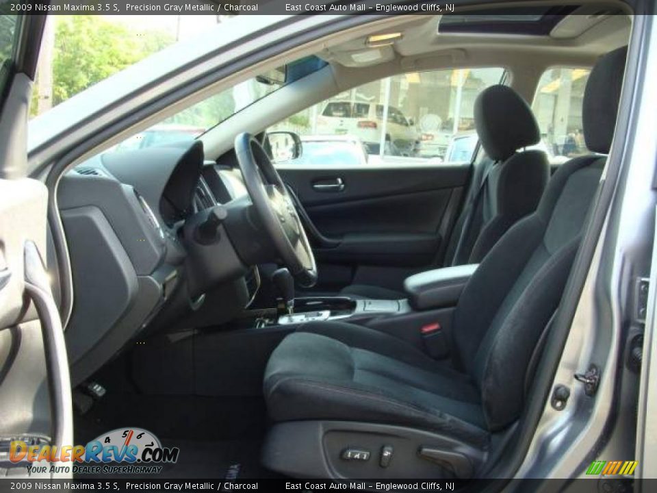 2009 Nissan Maxima 3.5 S Precision Gray Metallic / Charcoal Photo #7