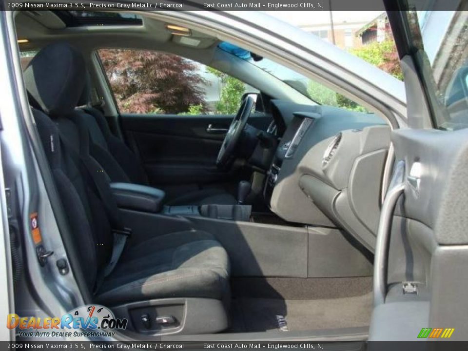 2009 Nissan Maxima 3.5 S Precision Gray Metallic / Charcoal Photo #8