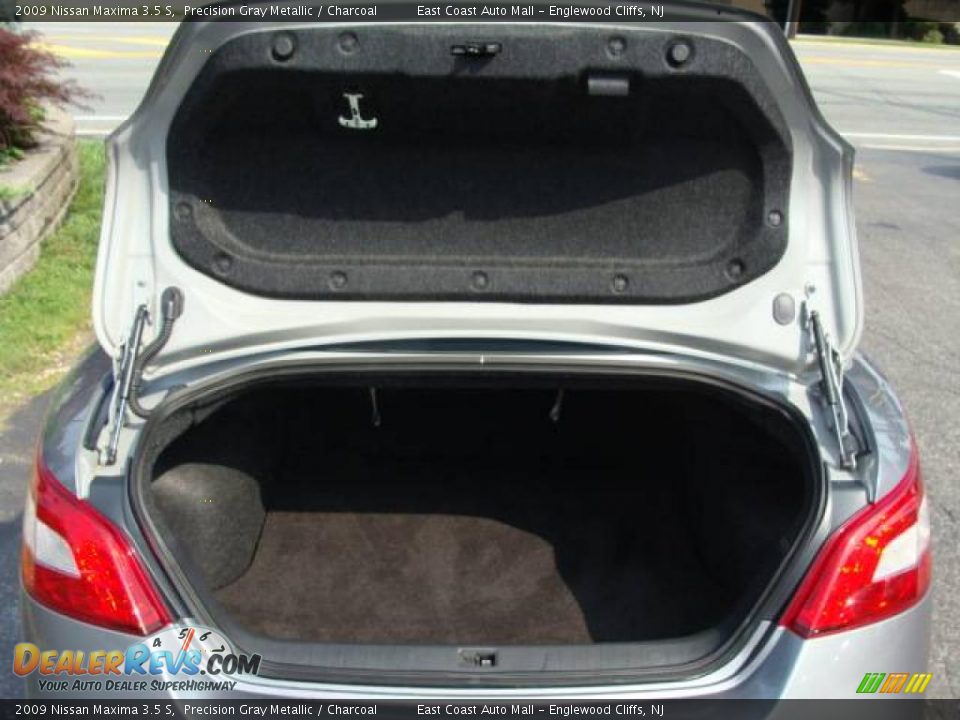 2009 Nissan Maxima 3.5 S Precision Gray Metallic / Charcoal Photo #13