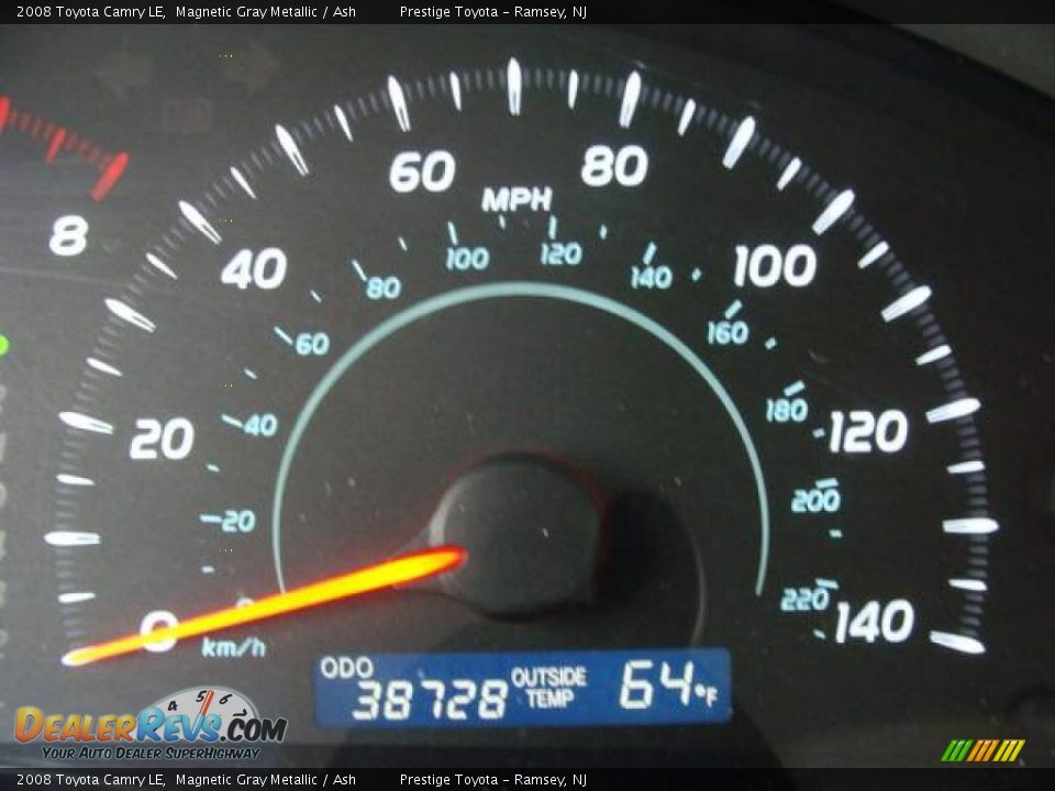 2008 Toyota Camry LE Magnetic Gray Metallic / Ash Photo #10